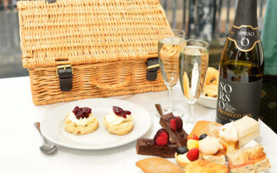 Luxury Dining on a Steam Train