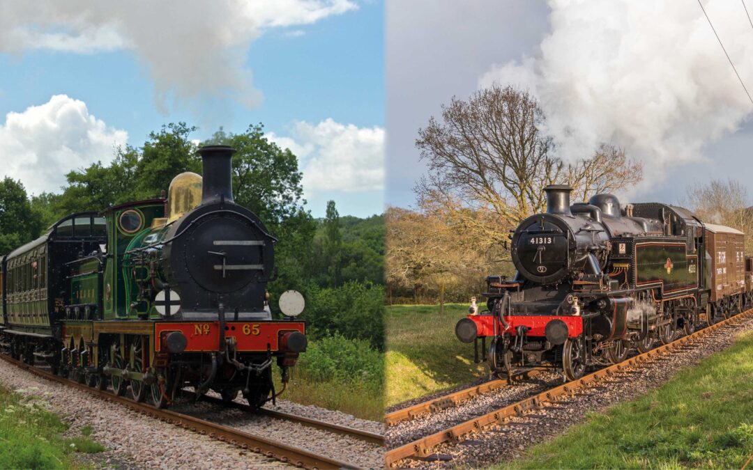 Southern Steam Up event at the Spa Valley Railway