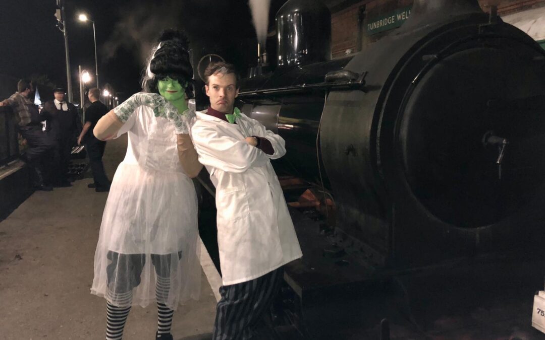 Ride Dr Frankenslime’s Trick or Treat Express at the Spa Valley Railway 30 & 31 October 2024